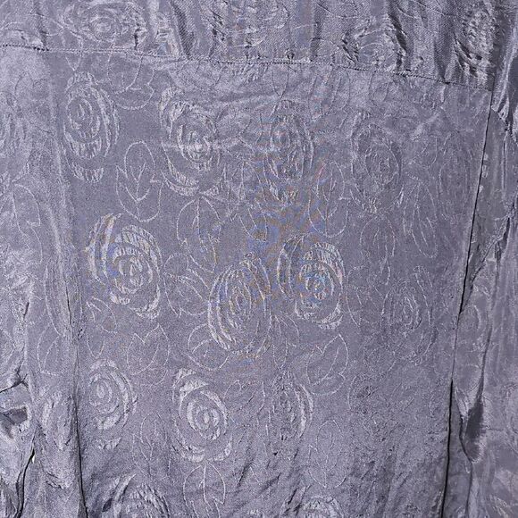 Jonathan Martin Blue Long Sleeve Button Down Shirt - Picture 4 of 5